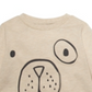 Camiseta manga longa para cachorro First Impressions Baby Boy, marrom, tamanho 12 MOS