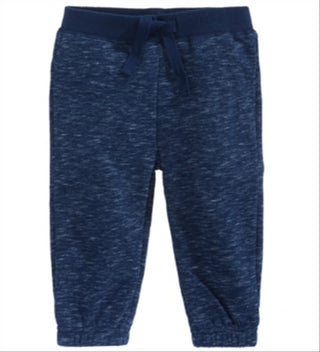 First Impressions Toddler Boy's Marled Jogger Pants Blue Size 3T