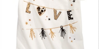 Epic Threads Little Girl's Love Flags T-Shirt White Size 6X
