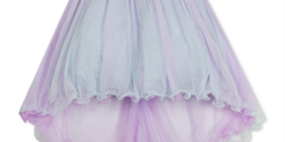 Vestido metálico com ombros descobertos para meninas, edição rara, roxo, tamanho 5