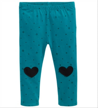 First Impressions Baby Girl's Printed Hearts Leggings Green Size 18MOS