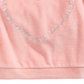 Blusa de veludo com estampa de coração First Impressions para bebê menina, rosa, tamanho 6-9 meses