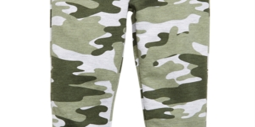 Calça jogger camuflada infantil First Impressions para meninos, cinza, tamanho 12