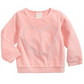 Blusa de veludo com estampa de coração First Impressions para bebê menina, rosa, tamanho 3-6 meses