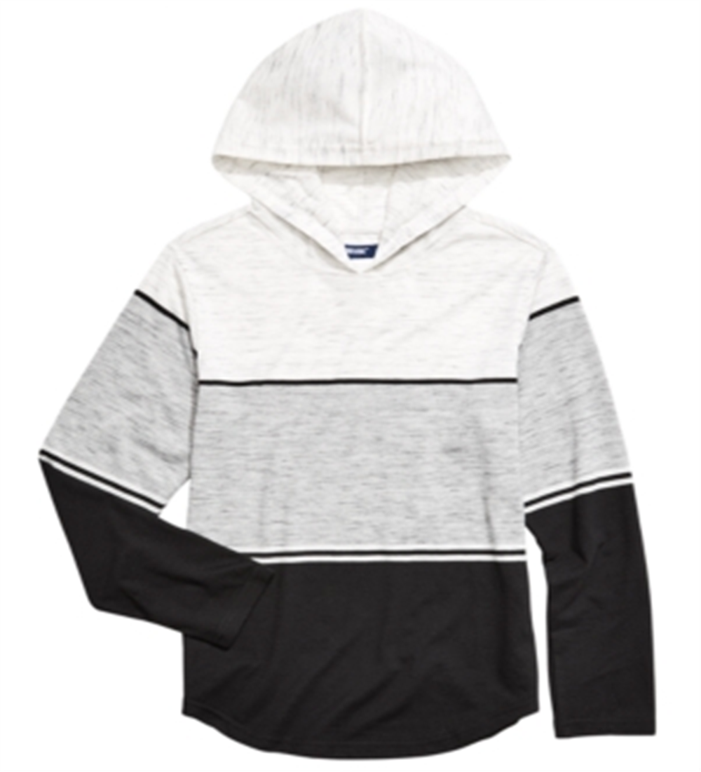 Moletom com capuz Univibe Big Boy's Brady Colorblocked, preto, tamanho XX-G
