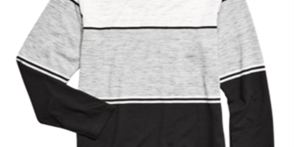 Moletom com capuz Univibe Big Boy's Brady Colorblocked, preto, tamanho XX-G
