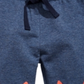 Calça Jogger Fox para Menino Primeiras Impressões Azul Tamanho 24MOS