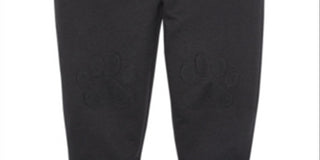 Calça jogger com estampa de pata para bebê First Impressions, cinza, tamanho 24 MOS