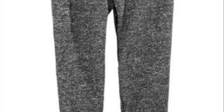 Calça jogger mesclada para meninos First Impressions, preta, tamanho 2T