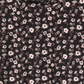 Camiseta estampada floral Epic Threads Big Girl's, preta, tamanho médio