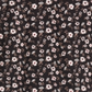 Camiseta estampada floral Epic Threads Big Girl's, preta, tamanho médio