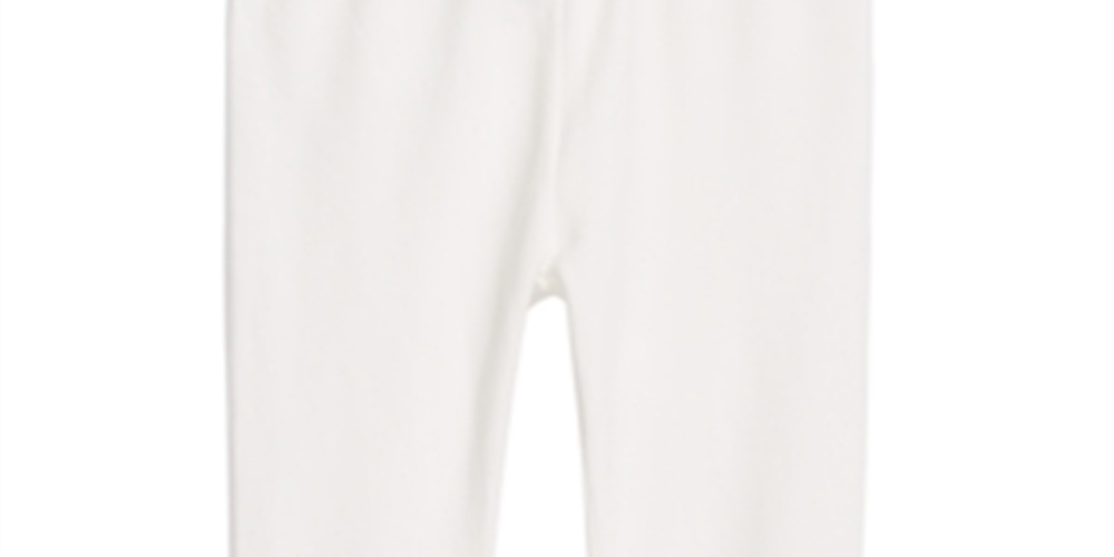 Leggings com babados para meninas First Impressions, tamanho 3T, branca