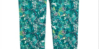 First Impressions Toddler Girl's Printed Leggings Green Size 2T