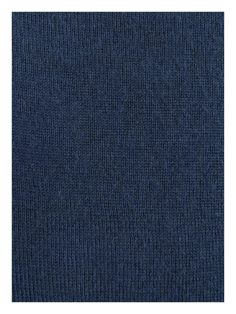 Suéter feminino Charter Club de lã merino com punho de botão e gola redonda, azul, tamanho extrapequeno