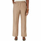 Calça feminina Karen Scott, marrom, tamanho pequeno, P/M