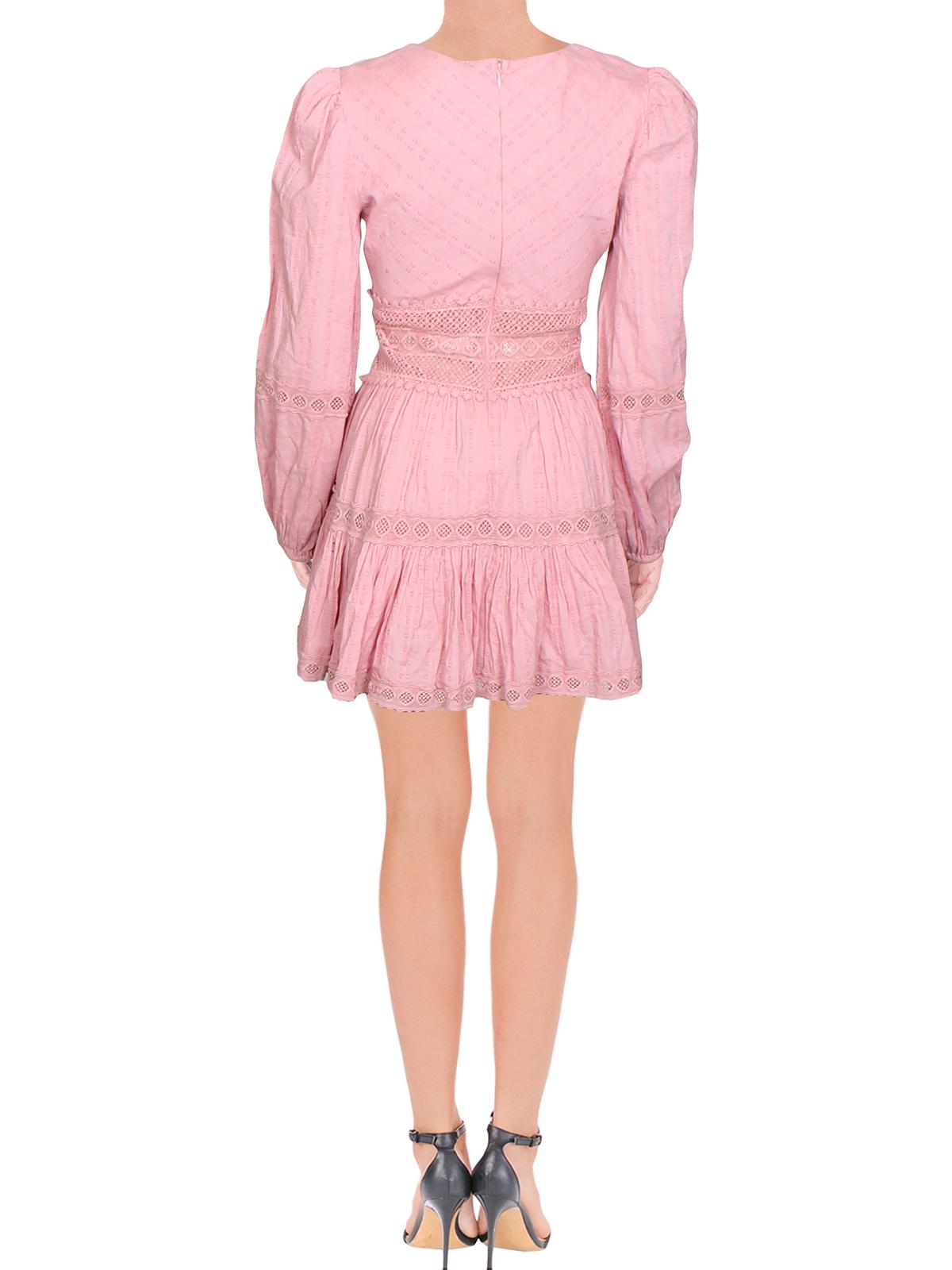 Vestido MIDI The Delightful para mulheres da Free People, rosa, tamanho 12
