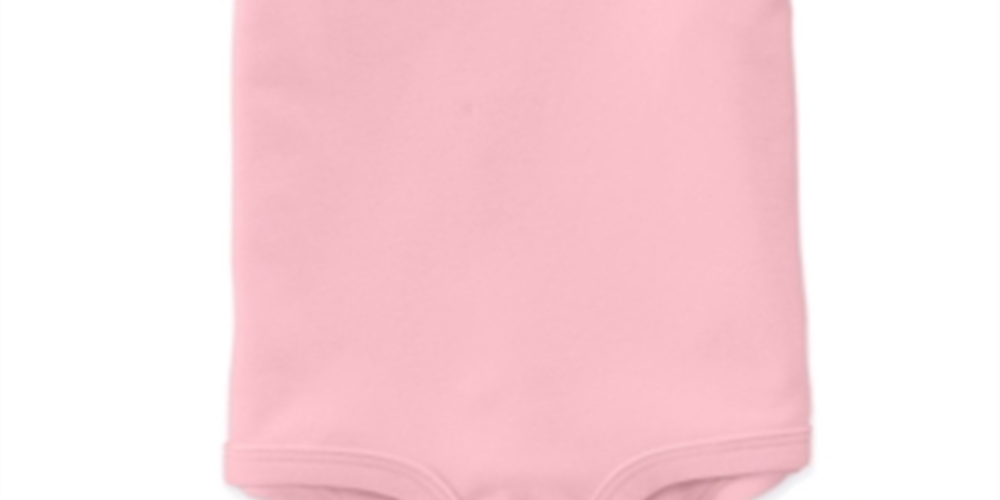 Body de algodão First Impressions para bebê menina ou menino rosa tamanho 18 meses