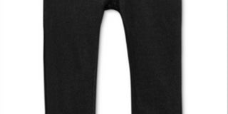 Calça jeans infantil First Impressions Baby Girl, preta, tamanho 12 meses