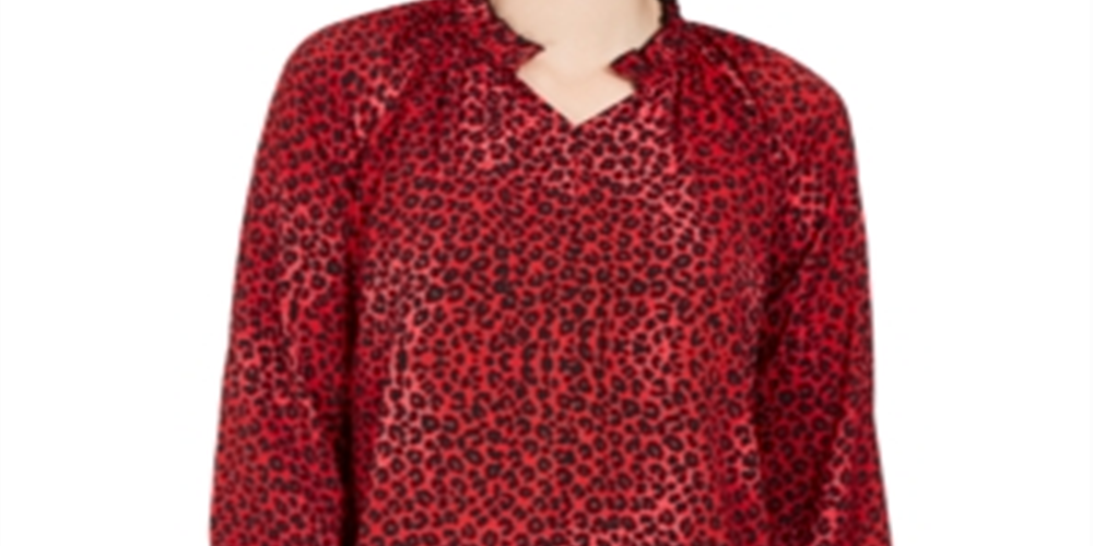 Coleção NY Feminina Estampada Cano Alto Baixo Vermelho Tamanho Pequeno Médio