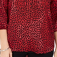 Coleção NY Feminina Estampada Cano Alto Baixo Vermelho Tamanho Pequeno Médio