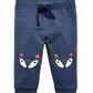 Calça Jogger Fox para Menino Primeiras Impressões Azul Tamanho 18 MOS