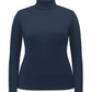 Blusa de gola alta feminina Style &amp; Co, azul, tamanho pequeno