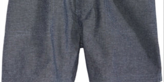 Shorts de algodão chambray para meninos First Impressions, azul, tamanho 3T