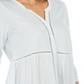 Top feminino estilo &amp; co com decote em V, tecido misto, tamanho menta, tamanho XX-grande