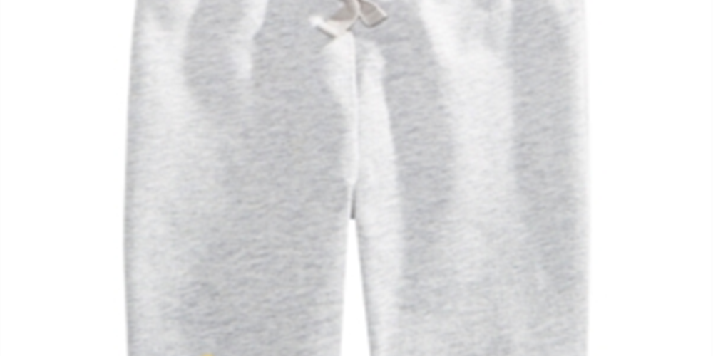 Calça Jogger Girafa Infantil First Impressions para Menino Cinza Tamanho 18 MOS