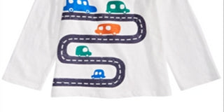First Impressions Infant Boy's Cars Print Cotton T-Shirt White Size 3-6 Months