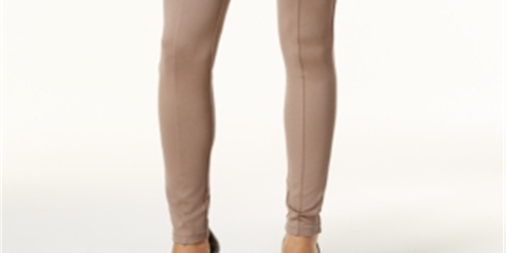 Leggings Ponte Femininas Style &amp; Co Marrom Tamanho XX-G
