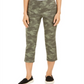Calça Capri Camuflada Feminina Style &amp; Co Verde Tamanho XX-G