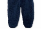 Macacão de neve com capuz e pés de sherpa sintética First Impressions para bebês meninos e meninas, azul, tamanho 0 a 3 meses