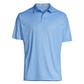Camisa polo masculina leve Peter Millar Seahorse, azul, tamanho G