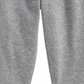 Calça jogger infantil com cós elástico e listras laterais First Impressions, cinza, tamanho 3T