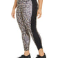 Leggings esportivas femininas Ideology Running Fitness marrom tamanho 2X