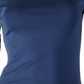Camiseta Ralph Lauren Feminina Judy Manga Cotovelo Gola Canoa Azul Tamanho Pequeno XS
