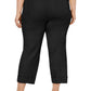 Calça Alfani Feminina Comfort Waist Cuffed Ankle Preta Tamanho Pequeno