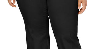 Calça Alfani Feminina Comfort Waist Cuffed Ankle Preta Tamanho Pequeno