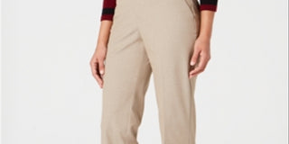 Calças femininas Charter Club marrom tamanho 4