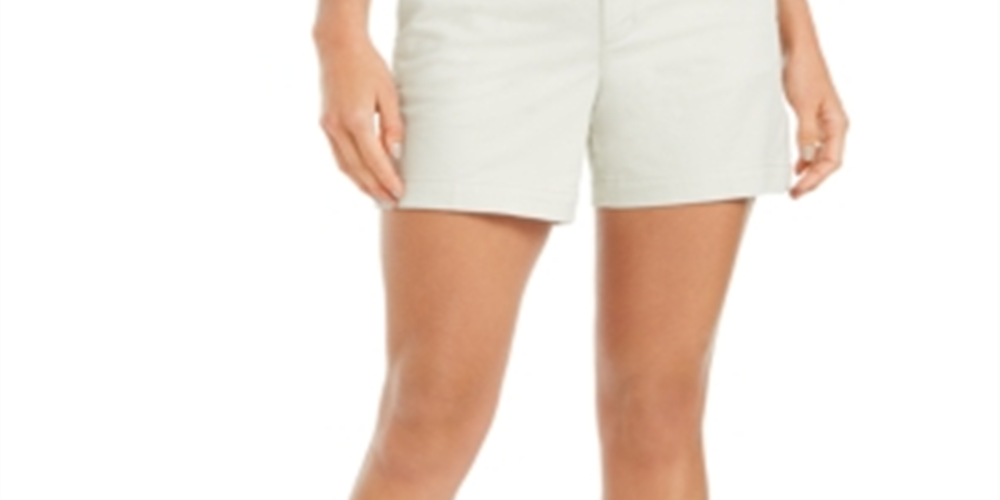 Estilo e CoShorts Chino Feminino Rosa Tamanho 4