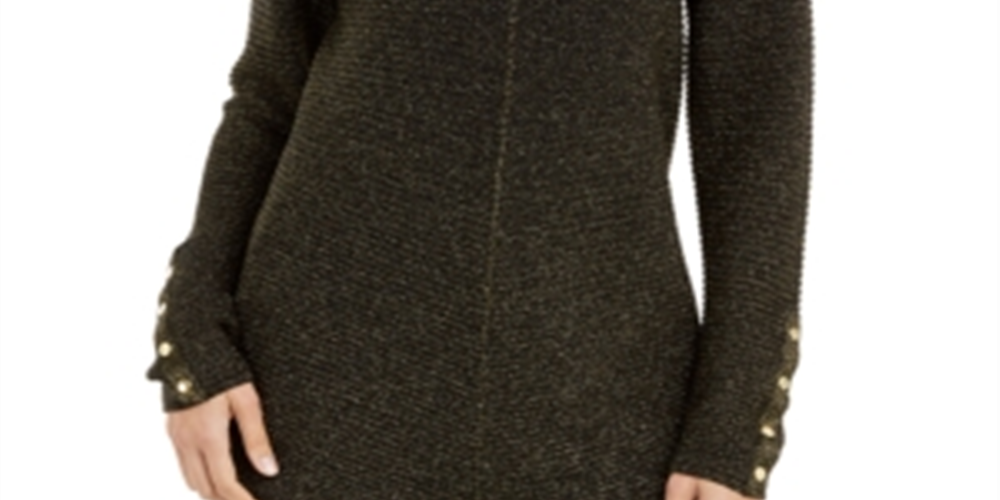 Blusa feminina Alfani com listras e punhos e decote em joia, preta, tamanho pequeno grande