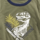 Camiseta infantil masculina com estampa de dinossauro da Epic Threads, verde, tamanho 2