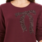 Moletom Feminino Embelezado e Caprichoso Estilo &amp; Co Roxo Tamanho P