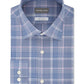 Camisa social masculina Massimo Alba com botões e caimento regular, azul, tamanho 18x34-35