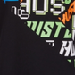 Camiseta com estampa gráfica Ideology Big Boy's Escolha Preto Tamanho Médio