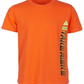 Camiseta estampada Ideology Big Boy's Laranja Tamanho P