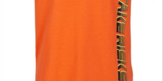 Camiseta estampada Ideology Big Boy's Laranja Tamanho P