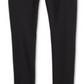 Leggings com fita lateral e logotipo de malha Ponte para meninas grandes da Barbie, pretas, tamanho grande