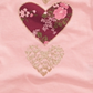 Camiseta infantil feminina Epic Threads Stacked Hearts rosa tamanho 3T REG